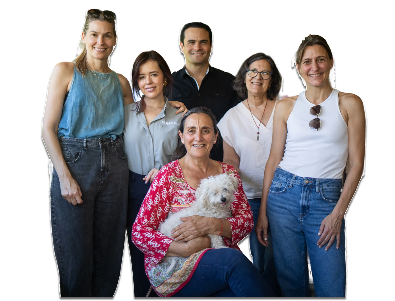 Equipo de FUNDES trabajando en metodología de impacto